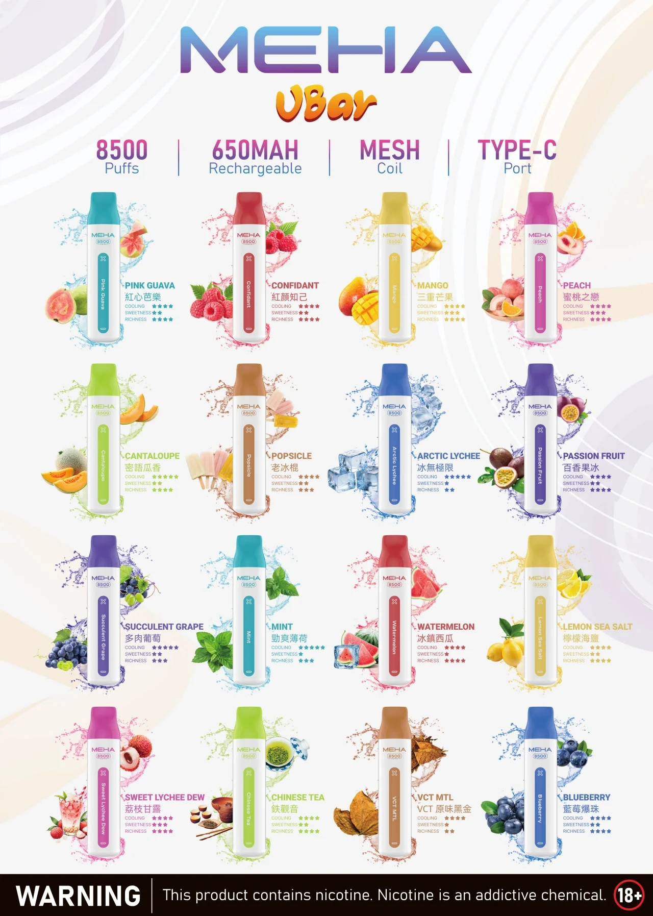 MEHA VBar魅嗨8500口